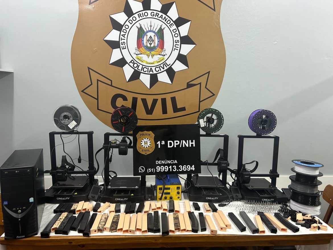 organizacao-criminosa-do-rs-usava-impressora-3d-para-fabricar-armas-e-carregadores,-diz-policia