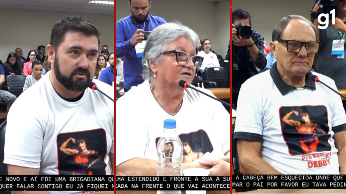 caso-debora:-emocao-e-pedidos-por-justica-marcam-depoimentos-de-irmao,-mae-e-pai-de-personal-trainer-morta-no-rs