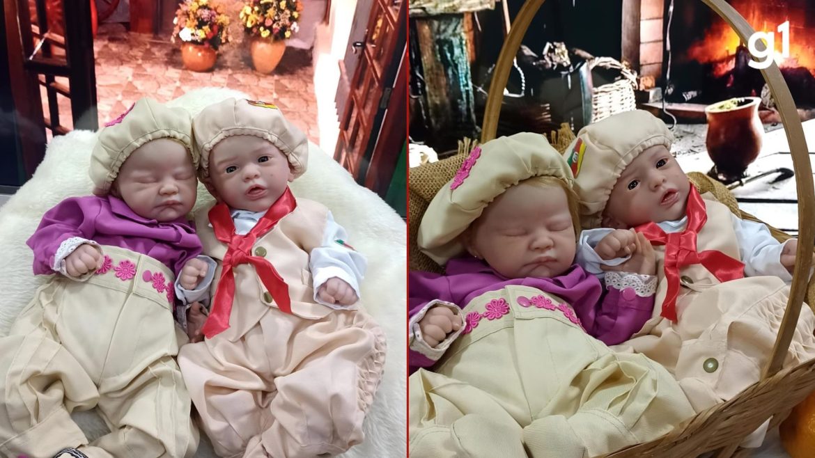 bebe-reborn-gaucho-veste-lenco,-bombacha-e-boina;-veja-video