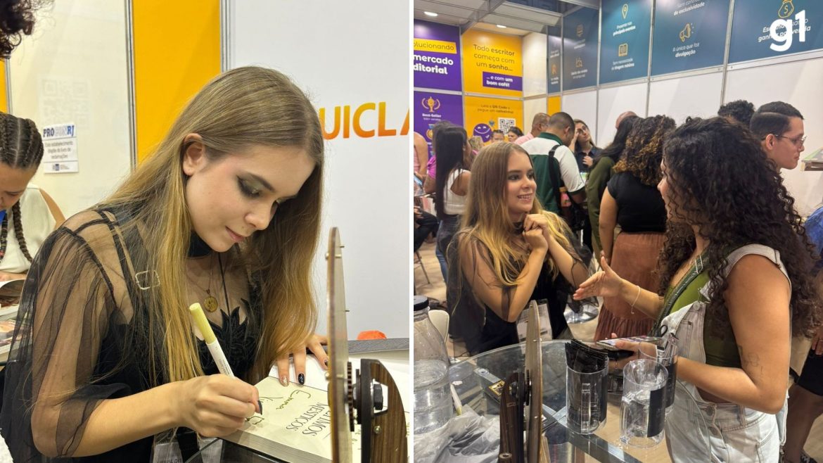 apos-relatar-tarde-de-autografos-vazia-na-bienal,-escritora-de-20-anos-enche-2a-sessao-e-esgota-livros:-‘meu-sonho-se-realizou’