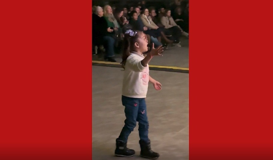 ‘momento-que-aquece-a-alma’,-diz-jornalista-que-flagrou-menina-de-4-anos-dublando-classico-nativista-no-rs;-veja-video