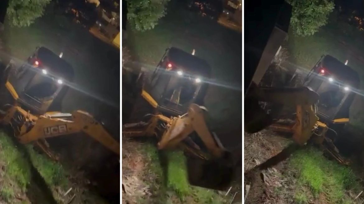 homem-furta-retroescavadeira-de-prefeitura-e-tenta-invadir-agencia-bancaria-no-rs,-diz-policia;-video