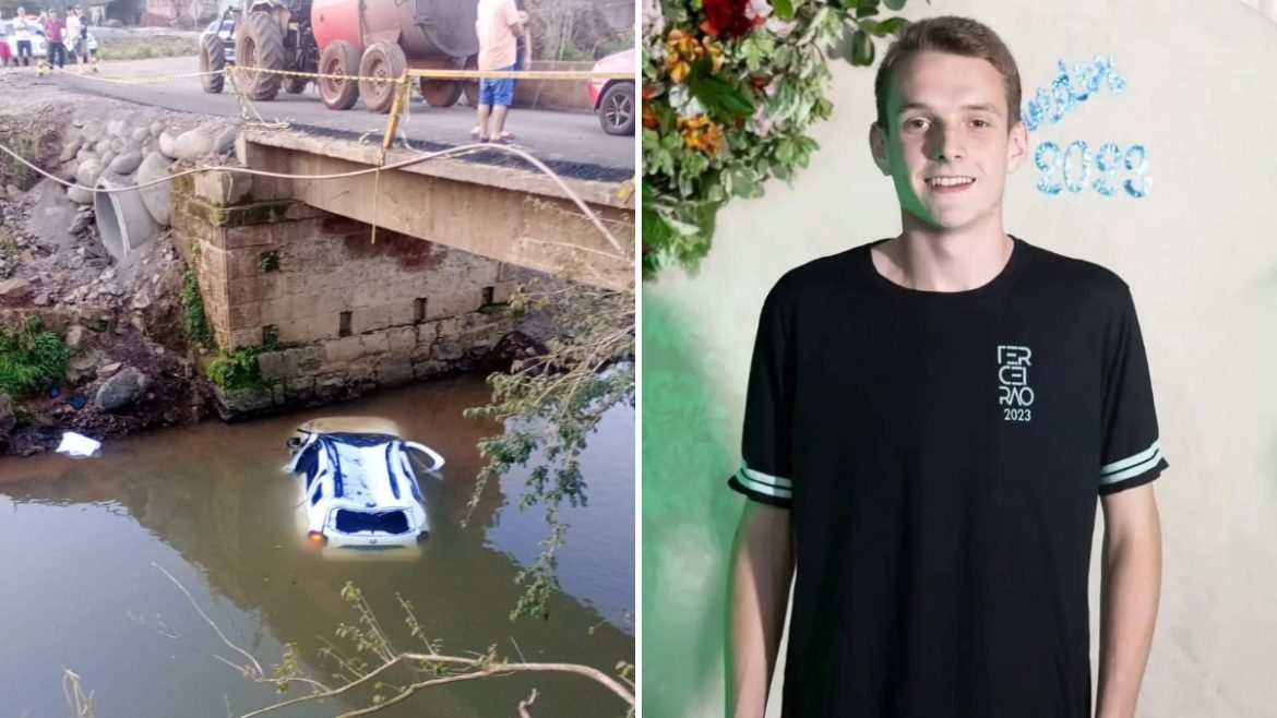jovem-de-19-anos-morre-apos-carro-cair-de-ponte-no-rs