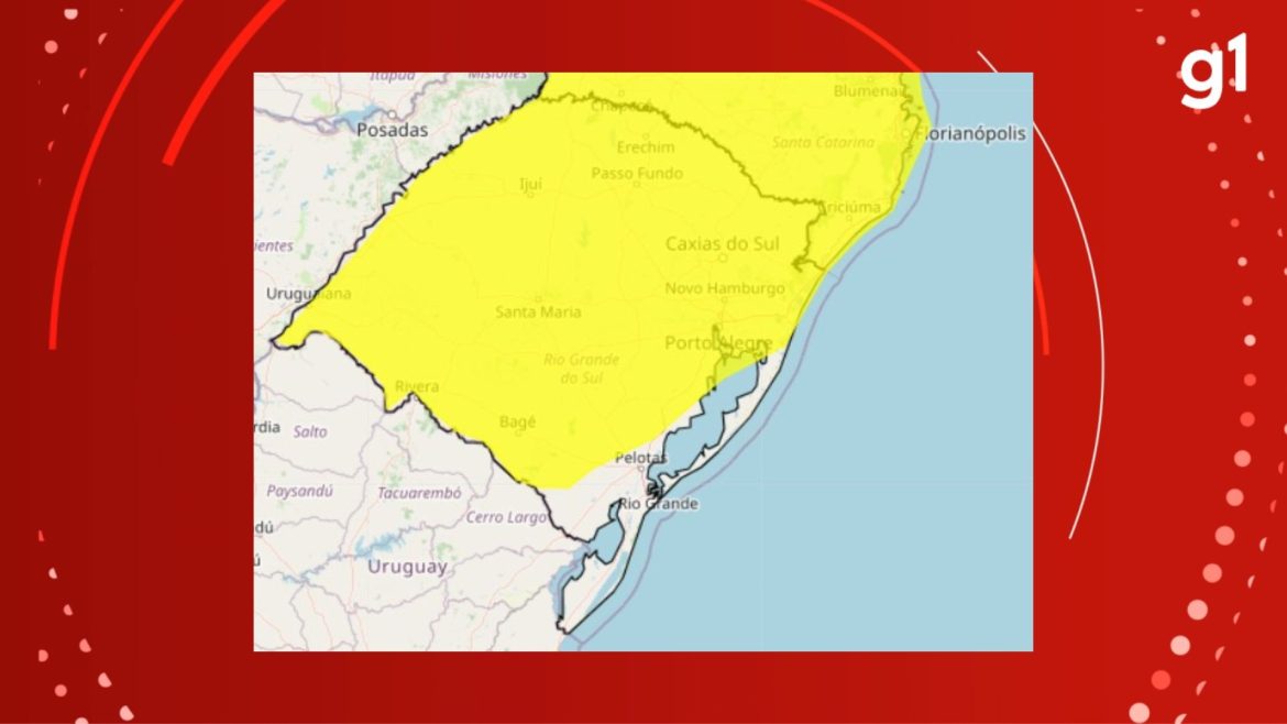 apos-fim-de-semana-com-calor-e-predominio-de-sol,-rs-deve-ter-tempestade,-diz-inmet