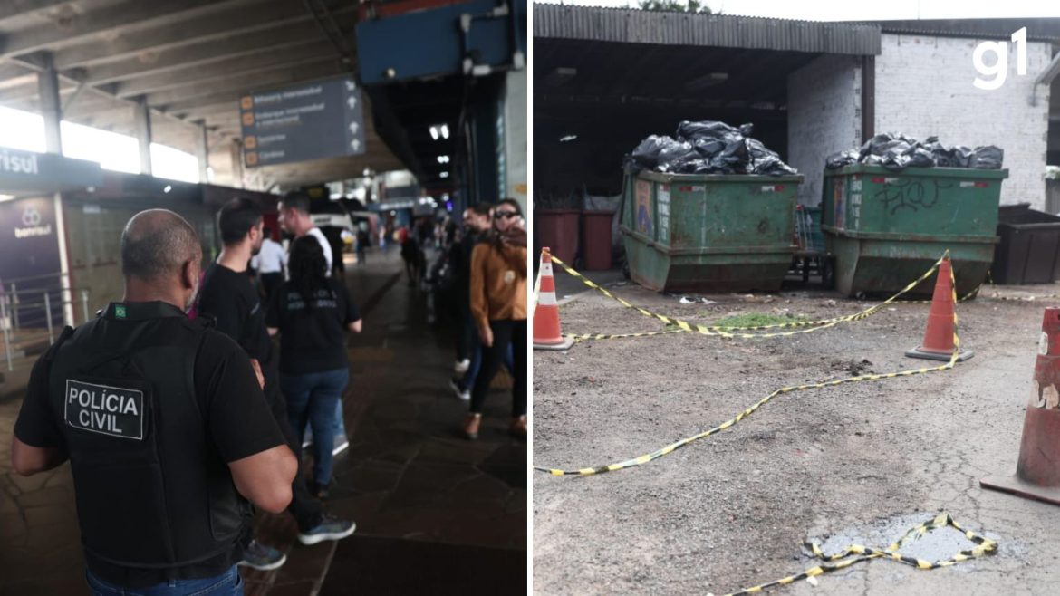 partes-de-corpo-sao-encontradas-dentro-de-mala-em-guarda-volumes-da-rodoviaria-de-porto-alegre,-diz-policia