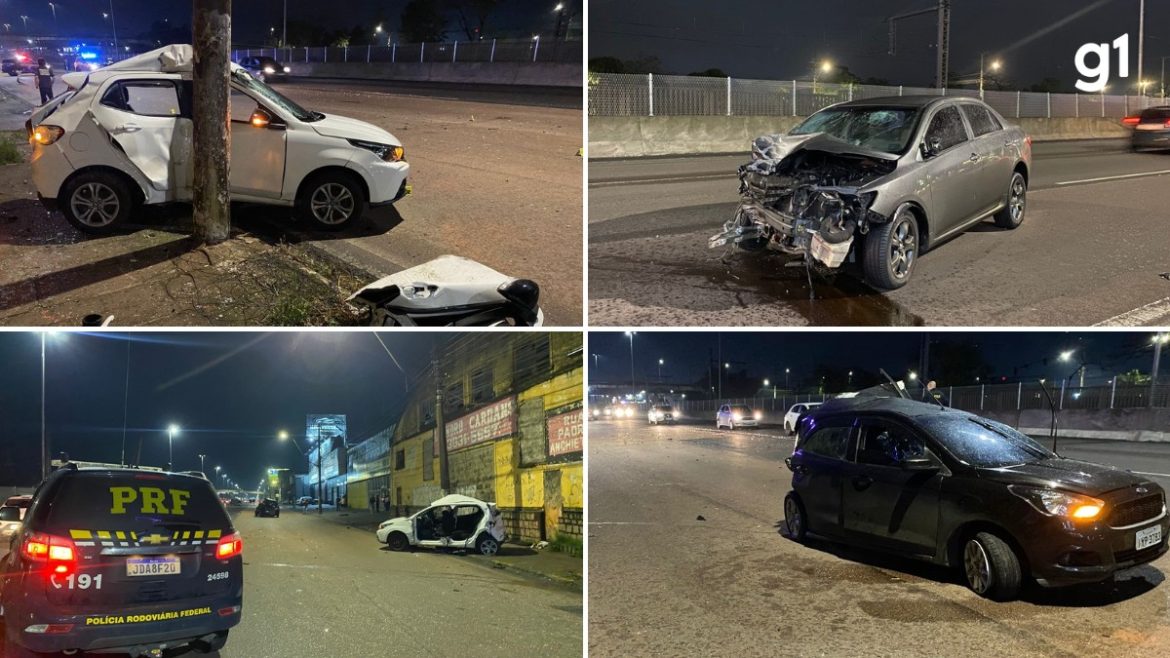 acidente-com-3-carros-na-br-116-deixa-um-morto-e-um-ferido-grave;-motorista-foi-detido-por-suspeita-de-uso-de-substancias
