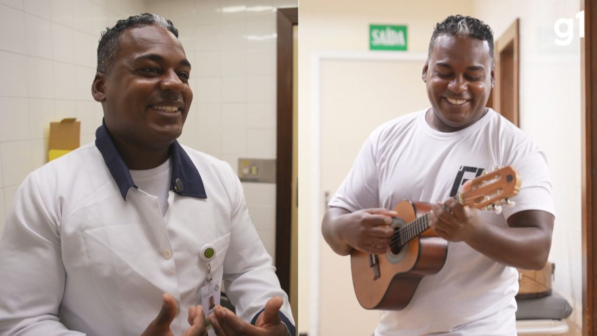 enfermeiro-grava-pagode-para-incentivar-doacao-de-sangue-em-hospital-de-porto-alegre;-veja-clipe