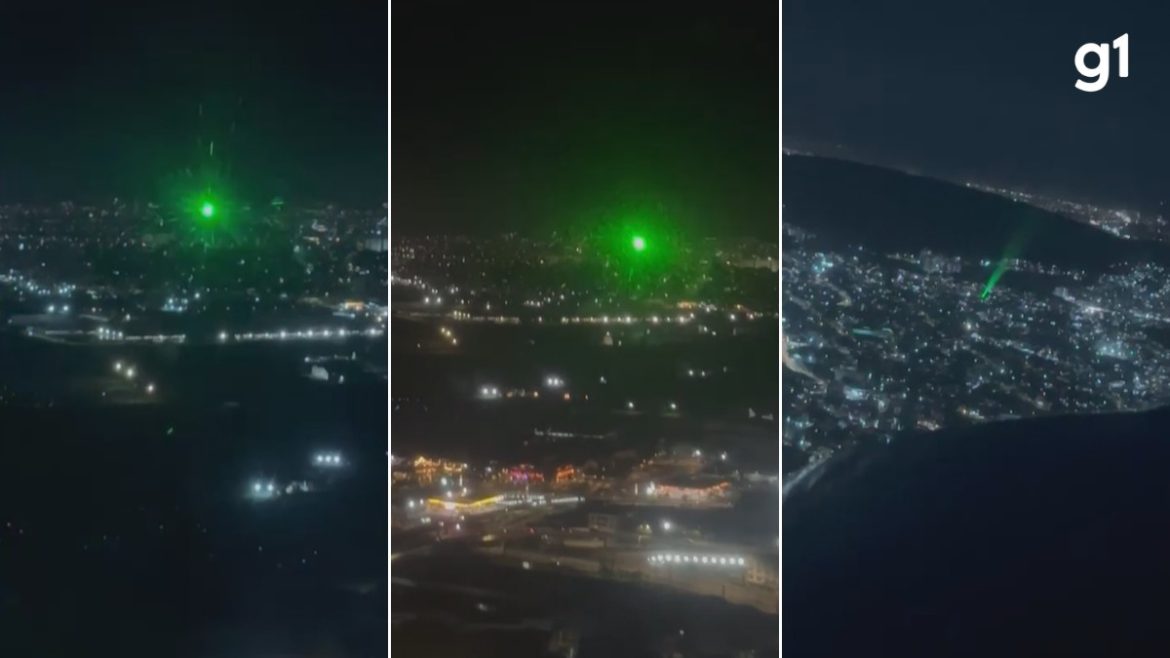 com-mais-de-30-casos-em-um-mes,-lasers-apontados-para-avioes-viram-risco-no-aeroporto-de-porto-alegre