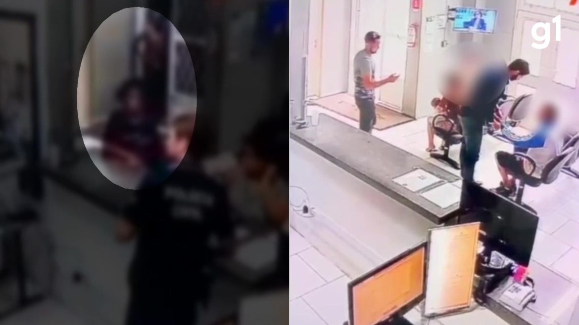 em-menos-de-12-horas,-dois-homens-sao-presos-apos-seguirem-ex-companheiras-ate-delegacia-da-mulher-em-porto-alegre;-video