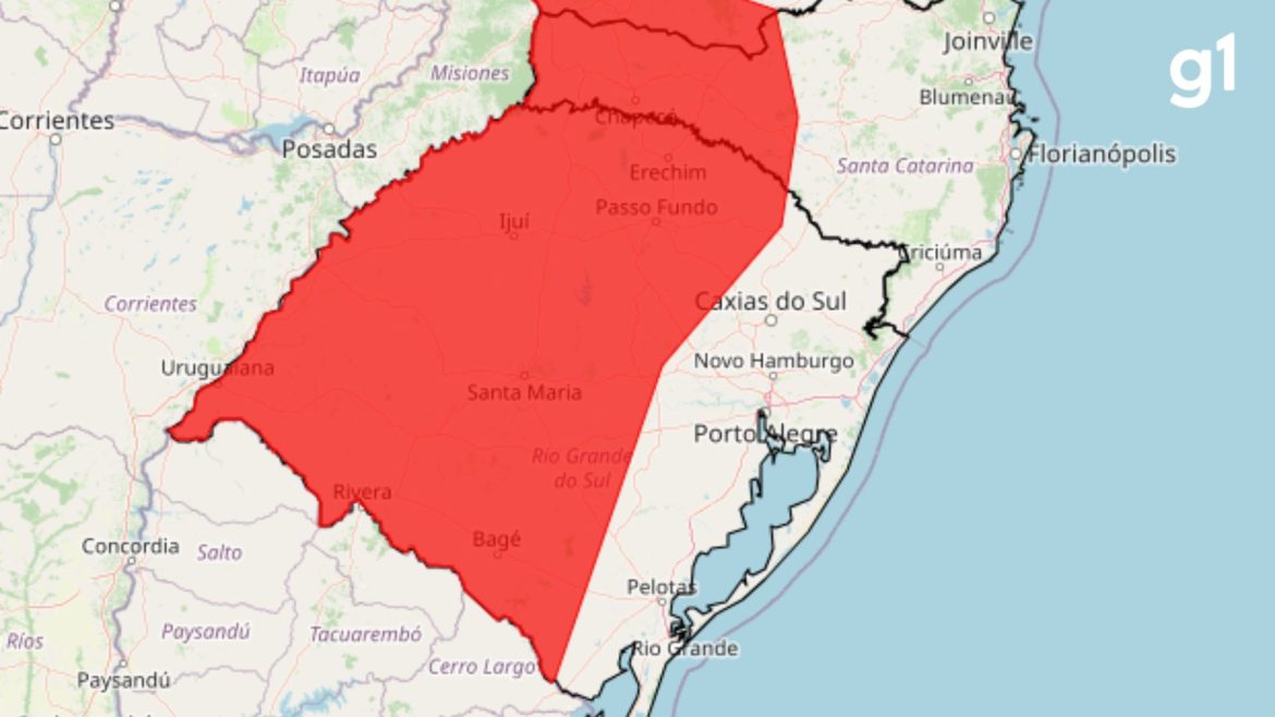 onda-de-calor:-inmet-emite-aviso-vermelho-para-sequencia-de-dias-quentes-no-rs