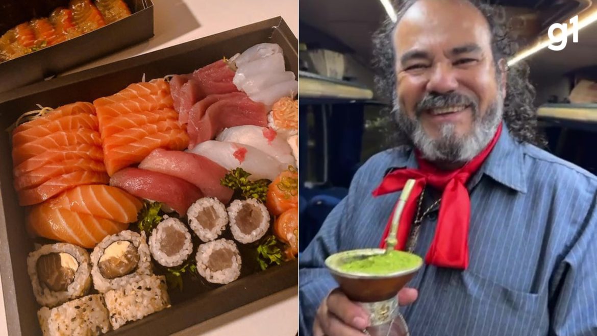 ‘acho-um-troco-esquisito’:-cantor-gaucho-reage-em-versos-ao-ver-filha-comendo-sushi;-video