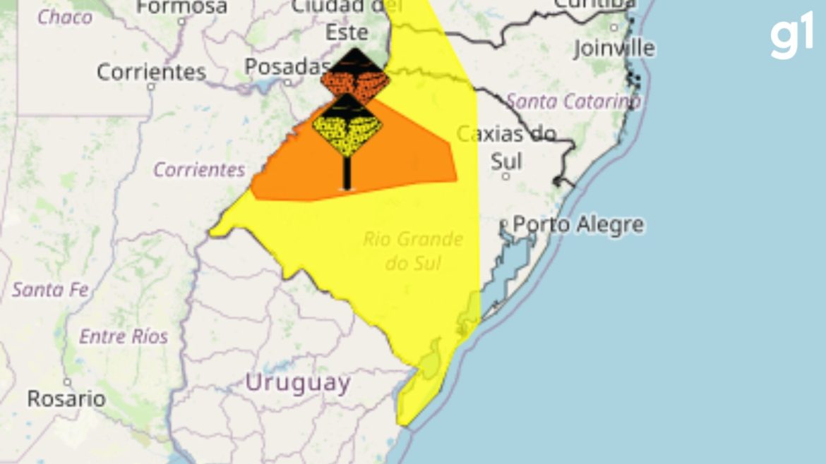 risco-de-tempestades-e-forte-aquecimento:-veja-como-fica-o-tempo-no-rs-nesta-quarta-feira