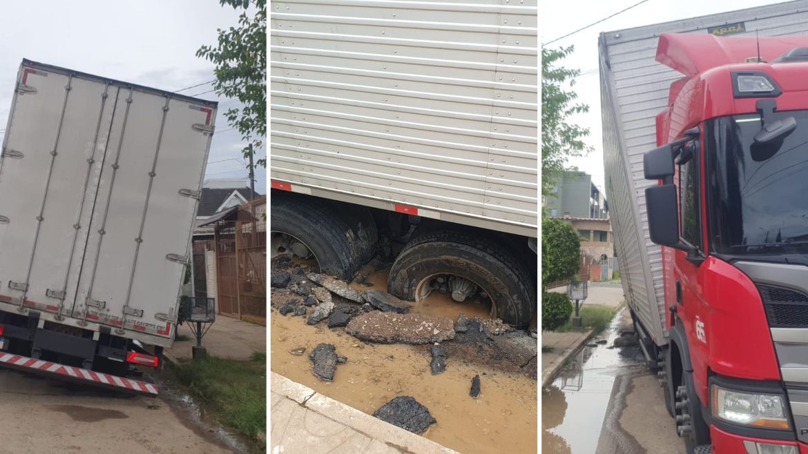 caminhao-‘afunda’-asfalto-em-rua-que-passou-por-obras-em-canoas