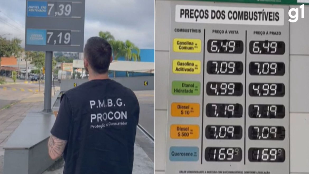 por-precos-abusivos,-procon-autua-mais-da-metade-dos-postos-de-combustiveis-de-cidade-da-serra-gaucha;-gasolina-chegou-a-r$-6,69