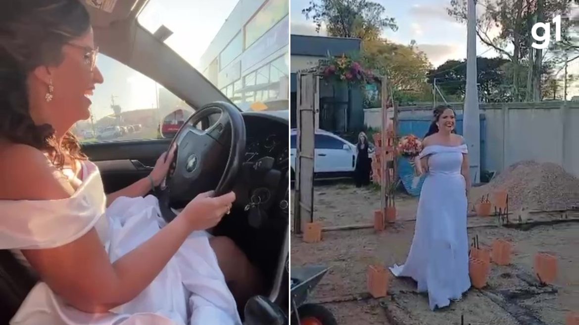 casamento-na-obra:-casal-diz-‘sim’-no-terreno-de-construcao-da-propria-moradia;-veja-o-evento-nada-tradicional