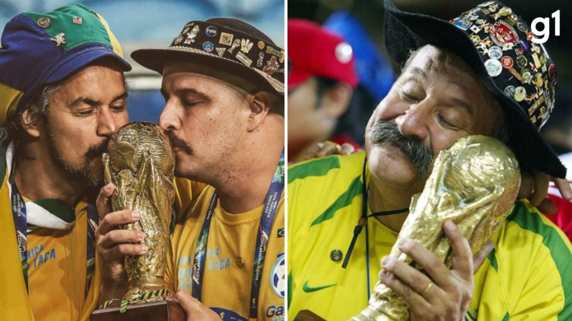 lembra-do-‘gaucho-da-copa’?-filho-de-torcedor-simbolo-da-selecao-vai-ao-10o-mundial-da-familia-para-manter-legado-do-pai:-‘e-mais-do-que-futebol’
