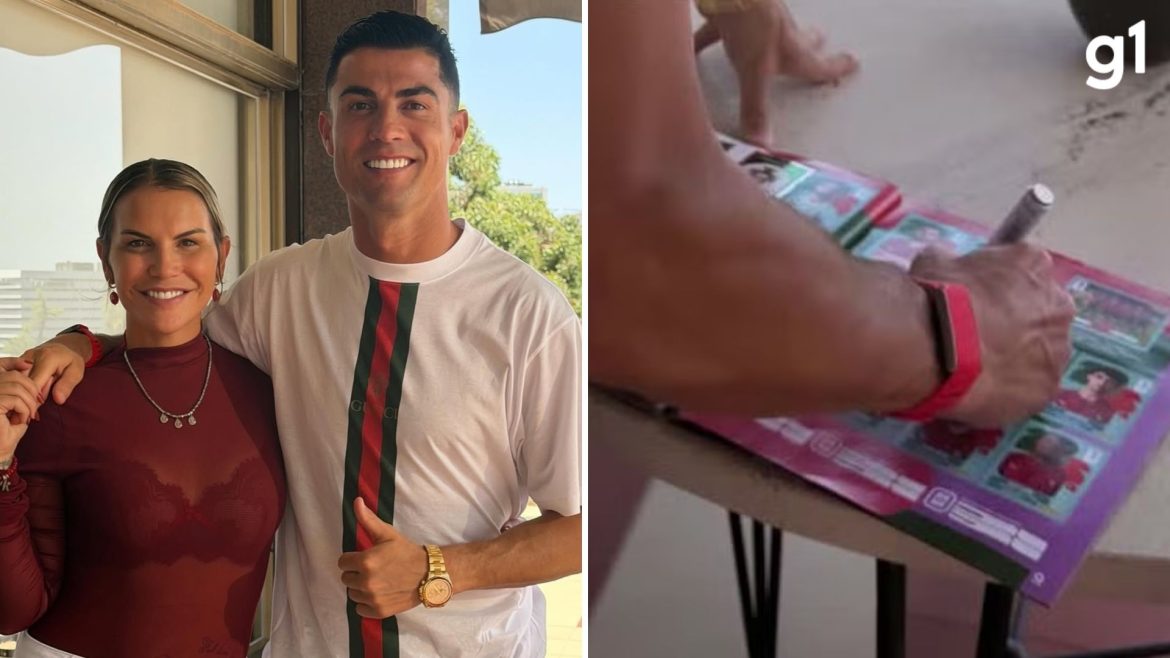irma-de-cristiano-ronaldo-ganha-autografo-do-craque-no-album-da-copa-do-mundo:-‘nao-vendo,-nem-troco-por-nada-deste-mundo’