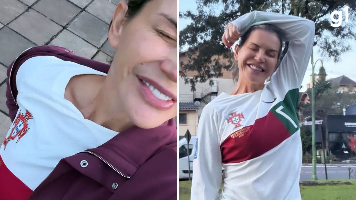em-dia-de-portugal-na-copa,-irma-de-cristiano-ronaldo-veste-camisa-historica-do-craque:-‘ainda-tem-o-cheiro-dele’